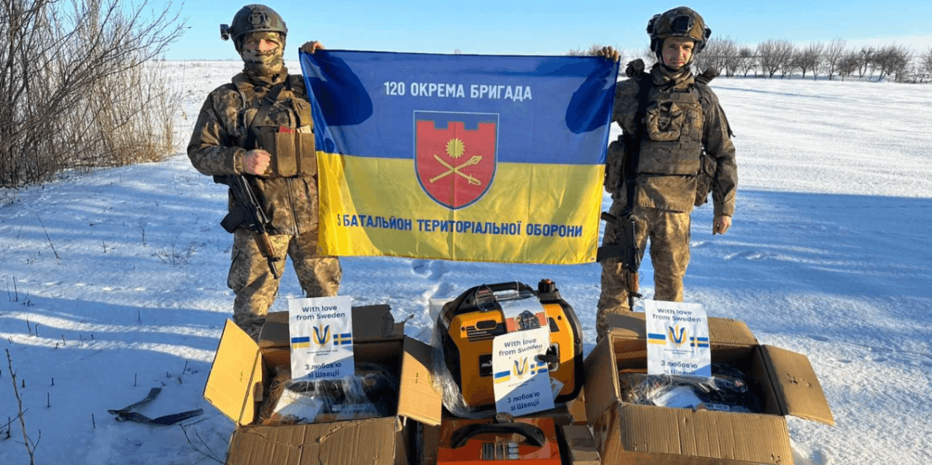Energi för Ukrainas försvarare inför vintern